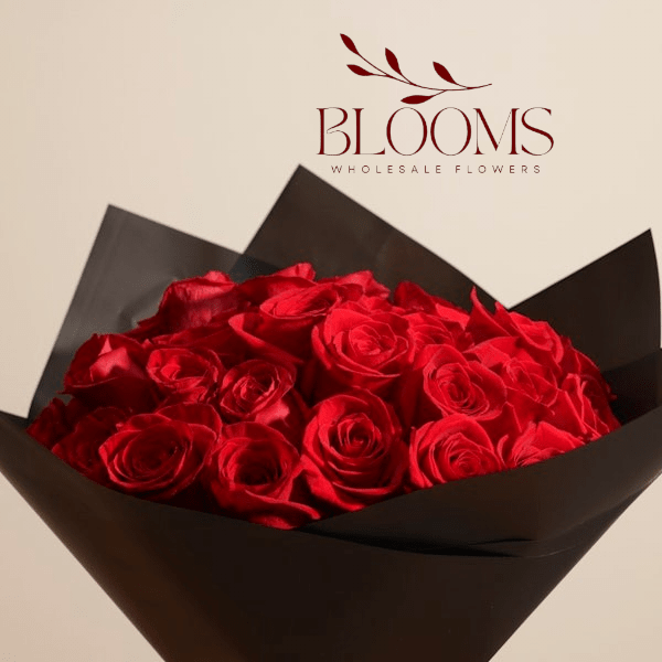 Red Rose Bouquet 30 Rose - Blooms Flowers