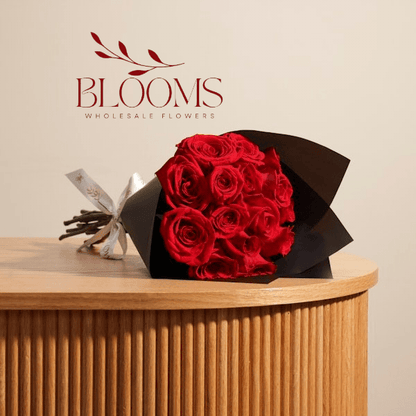 Beautiful Red Bouquet - Blooms Flowers
