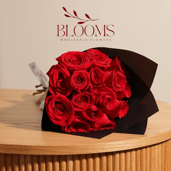 Beautiful Red Bouquet - Blooms Flowers