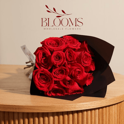 Beautiful Red Bouquet - Blooms Flowers